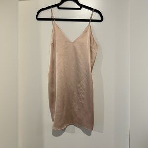 Silk dress that I altered to make shorter.
